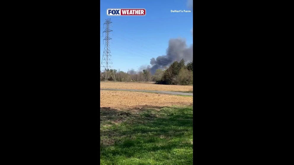 A wildfire in Gloucester County—just miles from Philadelphia—is raising concern for a South Jersey farm owner as a large plume of smoke spreads across the area. According to the New Jersey Forest Fire Service, the 50-acre blaze is burning near Red Bank Avenue and Hessian Avenue in West Deptford Township.