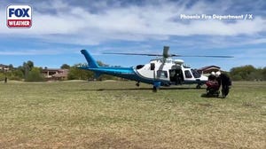 WATCH: Crews rescue hiker that was critically injured after being stung by bees 100+ times