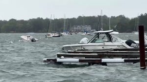 Rough waves and strong winds threaten coastal flooding in Massachusetts
