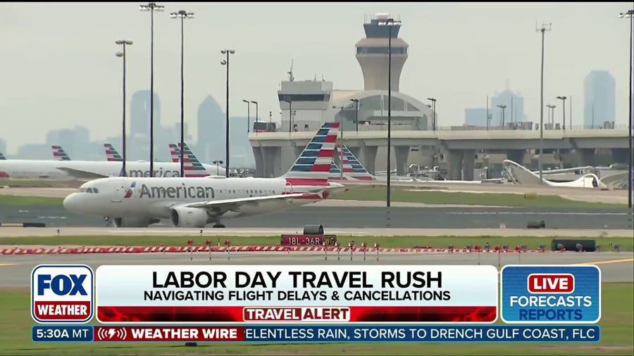 Planning for Labor Day travel with severe storms on the way