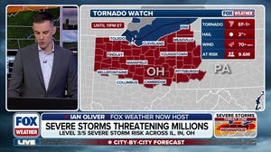 Tornado watch issued for parts of the Midwest as severe storms ramp up