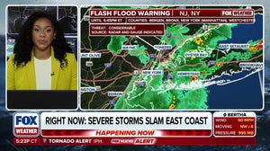 Severe storms threaten 30 million across the Northeast, Mid-Atlantic
