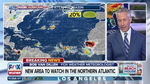 New tropical area to watch declared in northern Atlantic