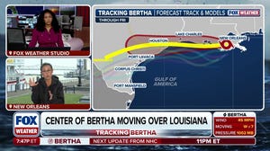 Live from New Orleans as Bertha Makes Landfall in Louisiana