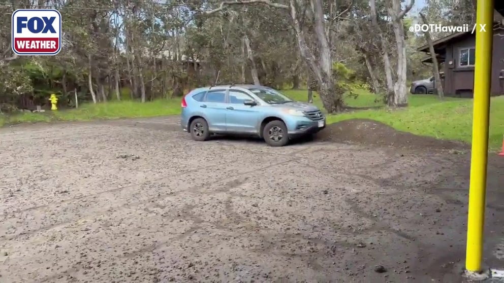 Roadways in Hawaii are closed due to falling tephra from the iconic Mount Kīlauea Volcano, which is experiencing its 43rd eruption on Tuesday.