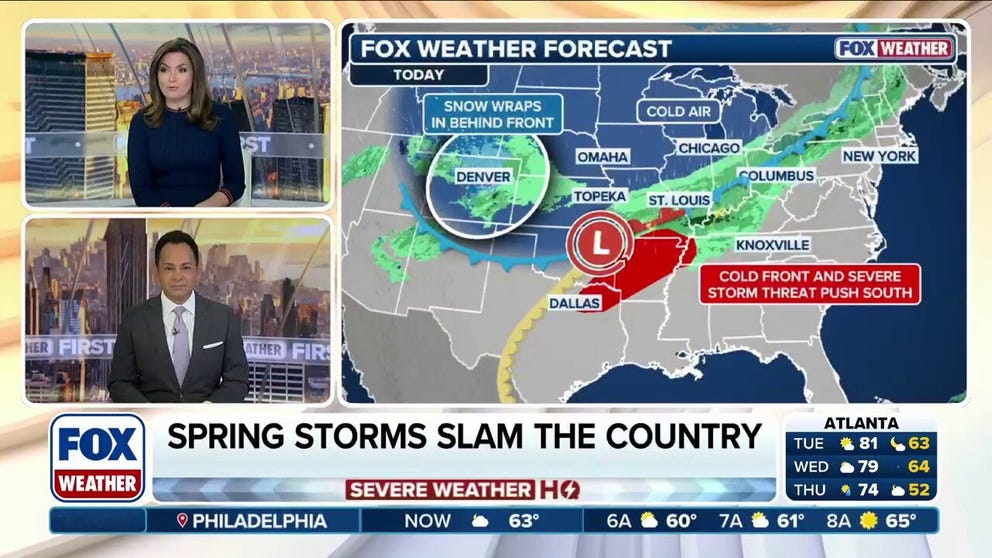 Massive Cold Front to Sweep 25+ States with Snow, Severe Storms, and Flooding — image 1