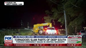 Lincoln County Emergency Management Director provides updates after destructive tornadoes tear through Mississippi