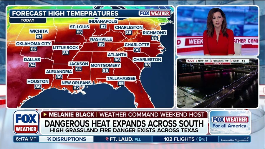 Dangerous heat expected to continue breaking records