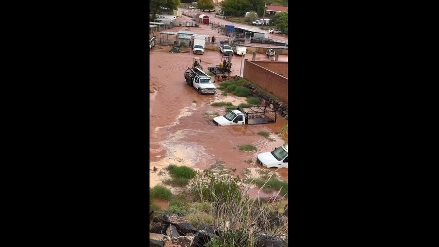 Flash flooding slams Hurricane, Utah, prompting emergency declaration