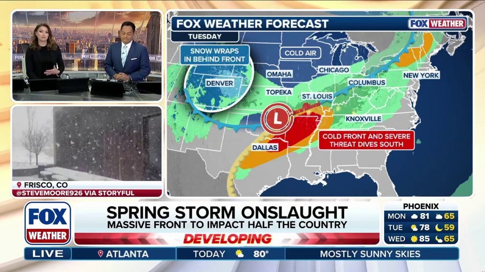 Massive Cold Front to Plunge Temperatures 30 Degrees Below Average Across US — image 3
