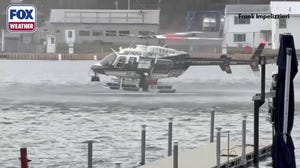 Watch: Dog shivers after harrowing skid rescue from frigid New York river