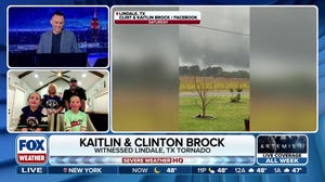 Texas family captures tornado on camera 