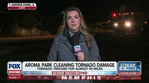 Recovery efforts underway in Aroma Park after prelim EF-3 tornado devastates Kankakee County