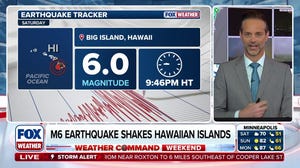 Magnitude 6.0 earthquake rattles Hawaii's Big Island