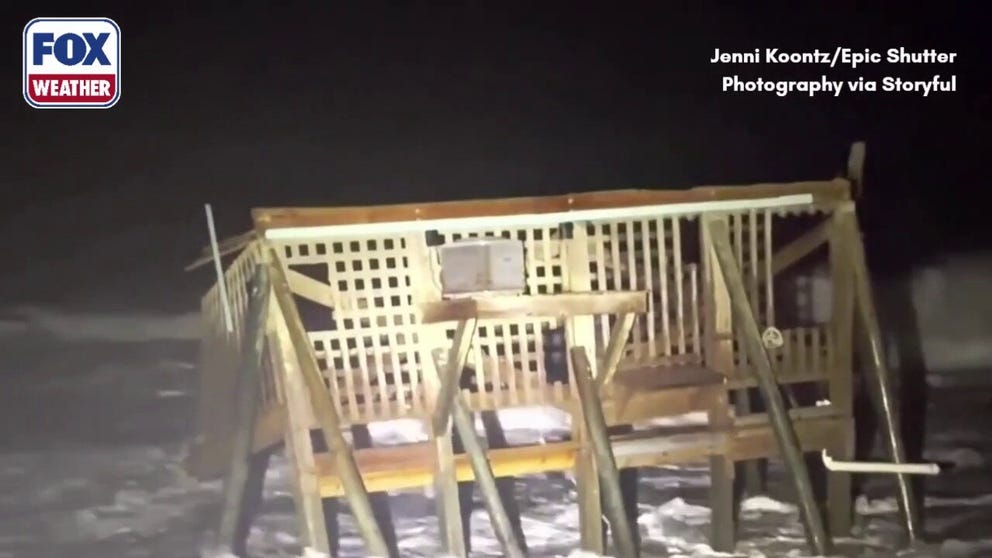 Cape Hatteras National Seashore confirms that another unoccupied home collapsed into the ocean in Buxton, North Carolina, Monday evening. This is the 20th home to fall in Buxton since Sep. 2025.