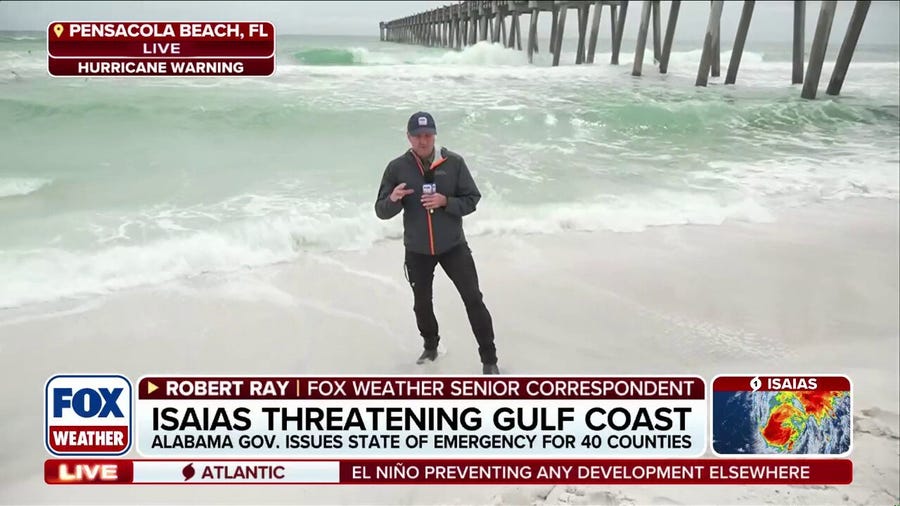Tracking Isaias: Calm before the storm on the Florida Gulf Coast