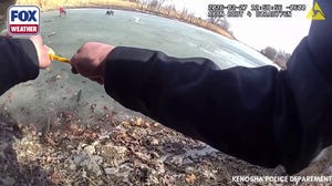 Watch: Wisconsin police rescue a man stuck in icy waters