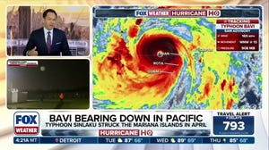 Super Typhoon Bavi batters Mariana Islands with 100+ mph wind gusts 