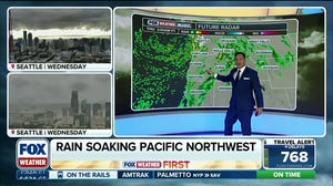 First fall storms soak Pacific Northwest with much-needed rain 