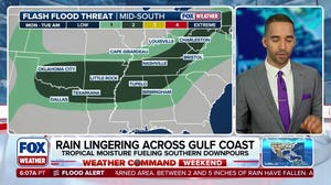 Repeated storms could unleash dangerous flash flooding in the South through next week