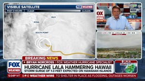 Hurricane-force winds hammer Hawaii
