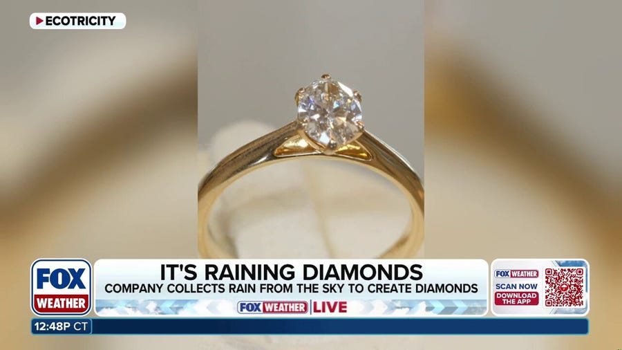 Company creates diamonds born from the sky with atmospheric carbon