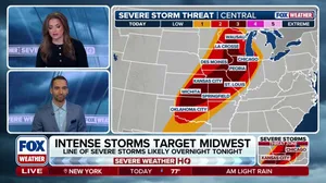 Intense severe weather targets more than 50 million from Texas to Wisconsin