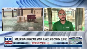 Lab grown hurricanes simulate wind, wave and storm surge