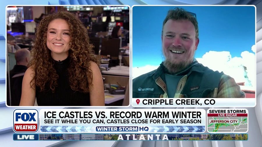 Colorado’s Ice Castles in Cripple Creek to close early due to winter warmth