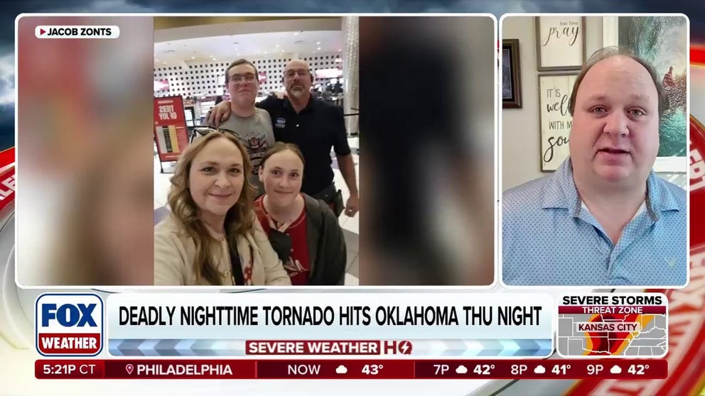 A mother and her 13-year-old daughter were tragically killed when a powerful nighttime tornado swept through Oklahoma on Thursday. Jodie Owens and her daughter, Lexi Owens, lost their lives in the devastating severe storm, leaving their family and community heartbroken. Jacob Zonts, Jodie’s brother and Lexi’s uncle, joined FOX Weather to honor their memories and speak about the profound loss his family is enduring during this incredibly difficult time.