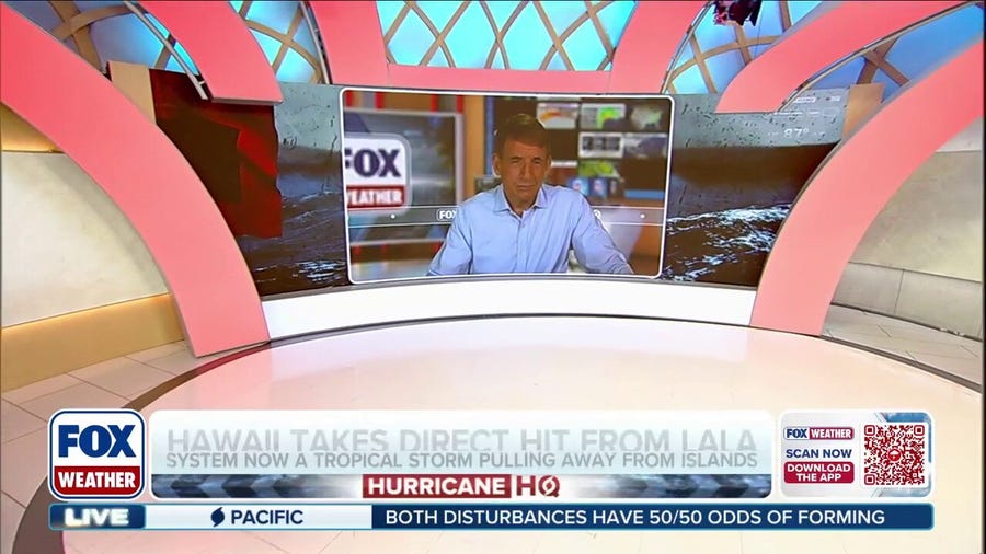 Exclusive Analysis: Lala dumps over 3 feet of rain on Hawaii; new disturbances lurk in Pacific