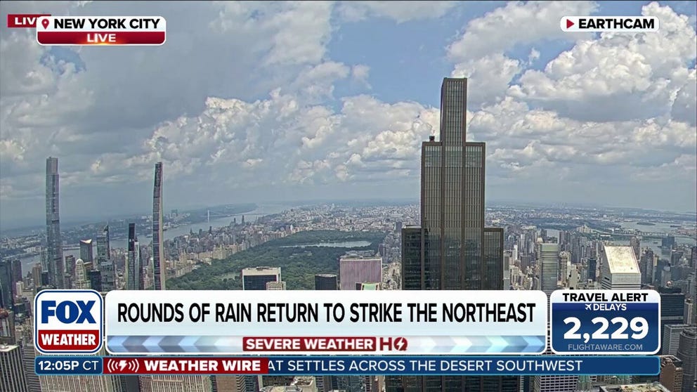 As the Northeast enjoys a brief break from the heavy rain and flash flooding that inundated parts of the region on Wednesday, the active weather pattern is far from over. FOX Weather meteorologists Jane Minar and Ian Oliver break down what's driving the unsettled pattern and where the threat of flash flooding is expected to develop over the coming days.
