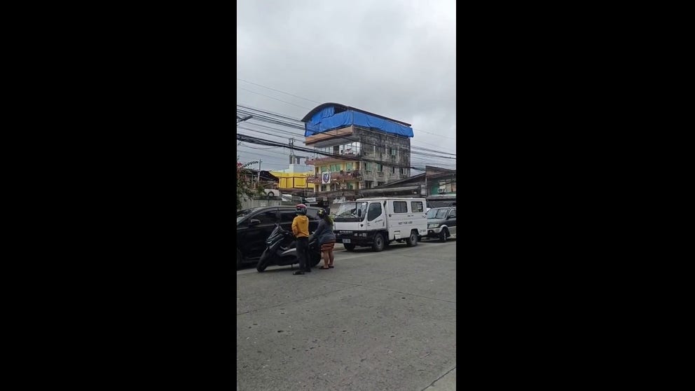 A magnitude-7.8 earthquake struck Philippine’s south coast on Monday, June 8, toppling several buildings in the region. Residents were seen crouching on the street and holding onto structures to stabilize themselves.