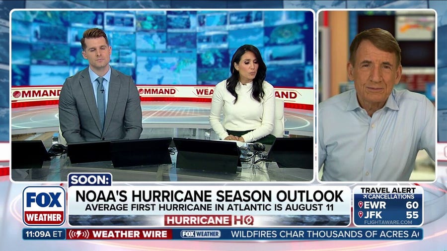 NOAA predicts below-average 2026 Atlantic hurricane season as super El Niño looms