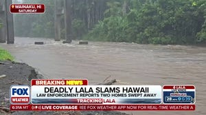 Tropical Storm Lala slams Hawaii with damaging wind gust and torrential rainfall 