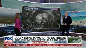 Dissipating Dolly could soak drought-stricken Puerto Rico