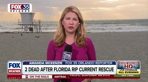 Two people are dead after deadly rip currents in Florida