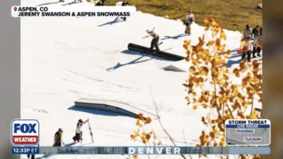A ski resort in Colorado unveils preserved snow from last season to provide a rare opportunity for thousands, skiing in October. Chris Miller, the sustainability senior VP at Aspen One, joins FOX Weather to talk about how his team did it. 