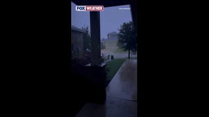 Watch: Lightning flashes across Central Texas, as thunderstorms dump heavy rain