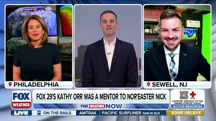 Full-circle meteorologist reunion on FOX Weather