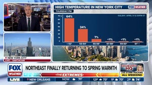 Northeast finally returning to spring warmth after blast of winter-like chill