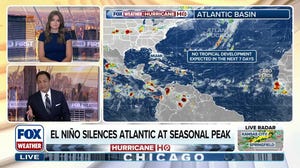 El Niño silences Atlantic as climatological peak of hurricane season arrives 
