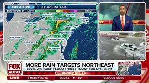 More rain targets hard-hit parts of the Northeast days after historic rainfall