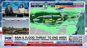 Rain and flash flood threats return to Northeast, Ohio Valley to end the week