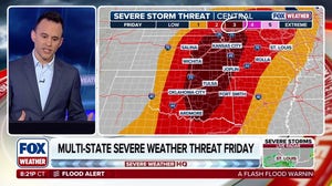 Multi-state Severe weather threatens millions through Friday