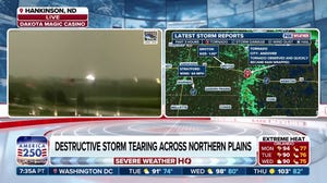 South Dakota blasted by 131 mph wind gust as severe weather risk upgraded across parts of the Upper Midwest