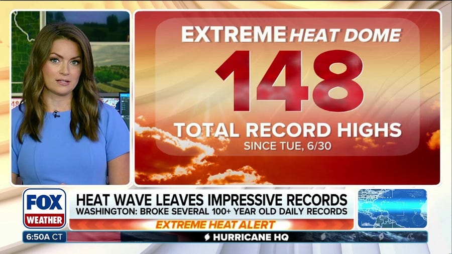 July 4 heat wave shatters more than 148 records across the eastern US