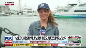 Nasty storms push in to New England as millions remain under flood threats