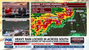 Flash flooding swamps waterlogged Texas, the South as heavy rain slams the region