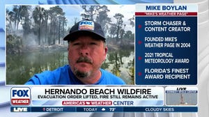 Hernando Beach Wildfire updates in Florida